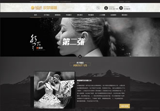 黑色高端攝影設(shè)計(jì)類(lèi)網(wǎng)站源碼PS設(shè)計(jì)攝影網(wǎng)站織夢(mèng)